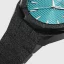 Czarny zegarek męski Paul Rich ze stalowym paskiem Frosted Star Dust Artic Waffle - Black 45MM