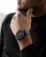 Orologio da uomo Eone in colore nero con cinturino in pelle Bradley Edge - Black 40MM