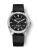 Stříbrné pánské hodinky Nivada Grenchen s gumovým páskem Super Antarctic 32026A01 38MM Automatic