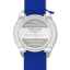 Stříbrné pánské hodinky Bomberg s gumovým páskem RACING 4.1 Blue 45MM