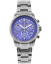 Women's silver Louis XVI watch with steel strap Palais Royale Woman With Diamond 6024 - Silver 38MM