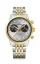 Stříbrné pánské hodinky Delma s ocelovým páskem Continental Silver / Gold 42MM
