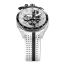 Reloj Bomberg Watches plata con banda de goma RACING CARBON WB 45MM