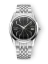 Zilverkleurig herenhorloge van Nivada Grenchen met stalen riem Antarctic Spider 35011M04 35M