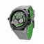 Reloj Mazzucato negro para hombre con goma RIM Monza Black / Green - 48MM Automatic
