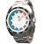 Men's silver NTH watch with steel strap DevilRay No Date - Silver / White Automatic 43MM