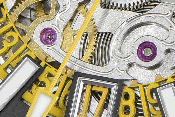 Stříbrné pánské hodinky Epos s ocelovým páskem Sportive 3441.135.20.15.30 43MM Automatic