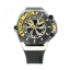 Men's Mazzucato black watch with rubber strap RIM Scuba Black / Yellow - 48MM Automatic