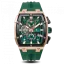 Men's gold Ralph Christian watch with steel strap The Polaris Chrono - Gold / Hunter Green 42,5MM