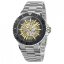 Srebrny męski zegarek Epos ze stalowym paskiem Sportive 3441.135.20.15.30 43MM Automatic