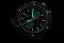 Zwart herenhorloge van Straton Watches met leren band Syncro 44MM