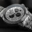 Strieborné pánske hodinky Louis XVI s oceľovým pásikom Palais Royale 1088 - Silver 43MM