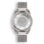Men's silver Squale watch with steel strap 1521 Militaire Mesh Blasted - Silver 42MM Automatic