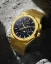 Zlaté pánske hodinky Paul Rich s oceľovým pásikom Frosted Star Dust II Moonphase - Gold 43MM