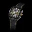 Čierne pánske hodinky Ralph Christian s koženým opaskom The Intrepid Chrono - Black 42,5MM