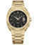 Złoty zegarek męski NYI Watches ze stalowym paskiem Empire - Gold 42MM