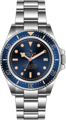 Silberne Herrenuhr Ocean X mit Stahlband SHARKMASTER-V 1000 VSMS522 - Silver Automatic 42MM