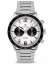 Strieborné pánske hodinky Vincero s oceľovým pásikom The Apex Silver/Black 42MM