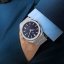 Relógio Paul Rich de prata para homem com pulseira de aço Star Dust Frosted - Silver Automatic 45MM
