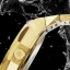 Montre Paul Rich pour homme en argent avec bracelet en acier Star Dust II - Gold 43MM