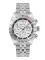 Zilverkleurig herenhorloge van Delma Watches met stalen riem band Montego Silver / White 42MM Automatic