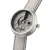 Men's silver 22Designstudio Watches with leather strap 4D Concrete Grey 44MM