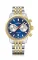 Muški srebrni sat Delma Watches s čeličnim pojasom Continental Silver / Blue 42MM Automatic