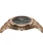 Relógio Valuchi Watches ouro para homens com pulseira de aço Date Master - Rose Gold Black 40MM