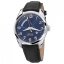 Srebrny męski zegarek Epos ze skórzanym paskiem Passion 3402.142.20.36.25 43MM Automatic