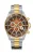 Orologio da uomo Delma Watches in colore argento con cinturino in acciaio Santiago Chronograph Silver Gold Red 43MM