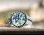 Srebrny zegarek męski Bomberg Watches z gumowym paskiem Racing YAS MARINA White / Grey 45MM