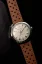 Orologio da uomo Nivada Grenchen in colore argento con cinturino in pelle Antarctic 35001M15 35MM