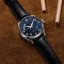Ανδρικό ρολόι Epos ασημί με δερμάτινο λουράκι Passion 3402.142.20.36.25 43MM Automatic