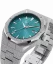 Męski srebrny zegarek Paul Rich ze stalowym paskiem Frosted Star Dust Arctic Waffle - Silver 45MM