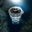 Herrenuhr aus Silber NTH Watches mit Stahlband Amphion Commando No Date - Black Automatic 40MM