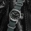 Stříbrné pánské hodinky Praesidus s nylonovým páskem A-5 UDT: OG-107 NATO 38MM Automatic