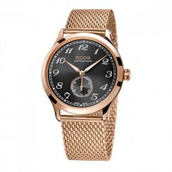 Zlaté pánské hodinky Epos s ocelovým páskem Originale 3408.208.24.34.34 39MM Automatic