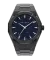 Czarny zegarek męski Paul Rich ze stalowym paskiem Frosted Star Dust II - Black 43MM