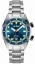 Miesten hopeinen Audaz Watches -kello teräshihnalla Seafarer ADZ-3030-02 - Automatic 42MM