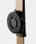Černé pánské hodinky Eone s koženým páskem Bradley Apex Leather Sand - Black 40MM