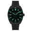 Herrenuhr aus Silber Circula Watches mit Stahlband AquaSport II - Green 40MM Automatic