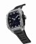 Strieborné pánske hodinky Paul Rich Watch s gumovým pásikom Frosted Astro Abyss - Silver 42,5MM