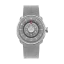 Stříbrné pánské hodinky Aisiondesign Watches s ocelovým páskem NGIZED Suspended Dial - Grey Dial 42.5MM