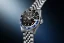 Stříbrné pánské hodinky Delma s ocelovým páskem Santiago GMT Meridian Silver / Black 43MM Automatic