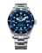 Męski srebrny zegarek Swiss Military Hanowa ze stalowym paskiem Dive 500M SMA34075.02 44MM Automatic
