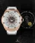 Men's gold Nsquare Watch with rubber strap FIVE ELEMENTS Gold / White 46MM Automatic