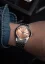 Stříbrné pánské hodinky Nivada Grenchen s ocelový páskem Antarctic Spider Salmon Date 32042A04 38MM Automatic