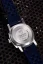 Men's silver Nivada Grenchen watch with rubber strap Depthmaster Blue 14129A24 39MM Automatic