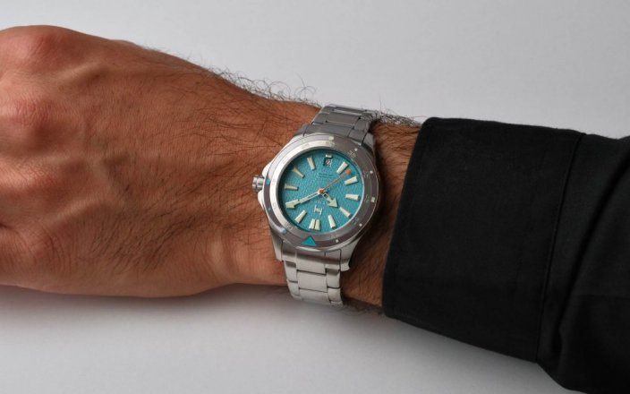 Montre Fathers Watches pour homme de couleur argent avec bracelet en acier Cocktail Attire Steel 40MM Automatic