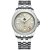 Muški srebrni sat Phoibos Watches s čeličnim remenom Voyager GMT 100M PY058E Automatic 39MM